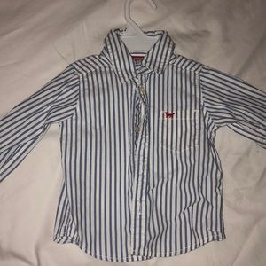 Stripped button down